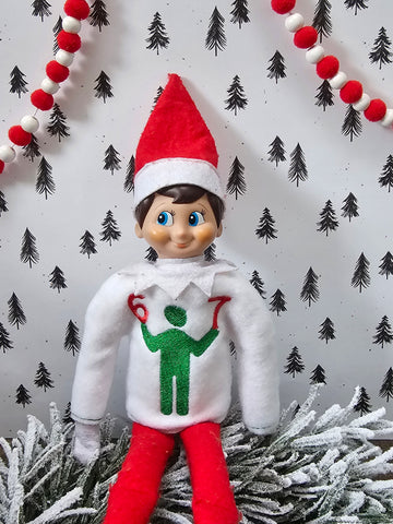 6 7 Elf Sweater