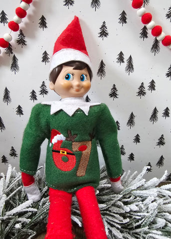 6 7 Elf Sweater Santa/Reindeer