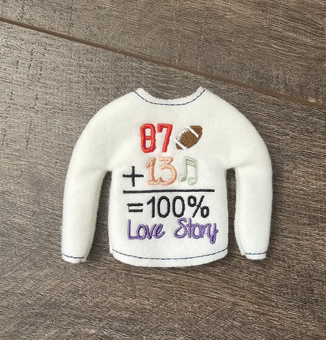 87 + 13 TS Elf Sweater