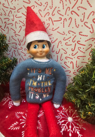 I'm The Problem Elf Sweater