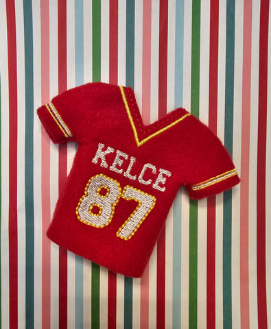 Kelce Jersey Elf Sweater