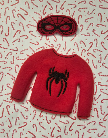 Spiderman Elf Costume