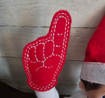 Foam Finger Elf Accessory