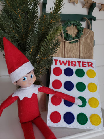 Elf Twister Game