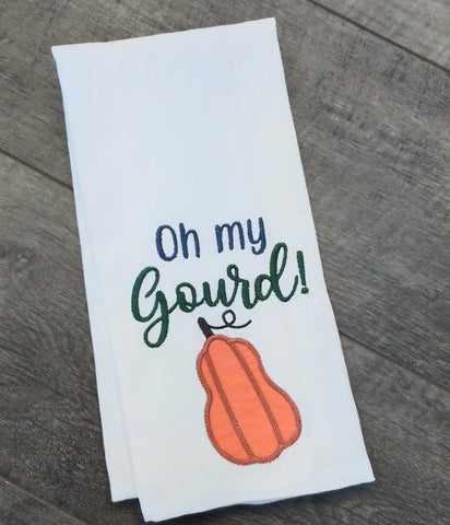 Oh My Gourd Towel